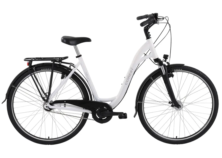 Bike  COREST CB10 28 City Wave 48cm  NEX7-CB*SF*Pearl White glossy LIMITED