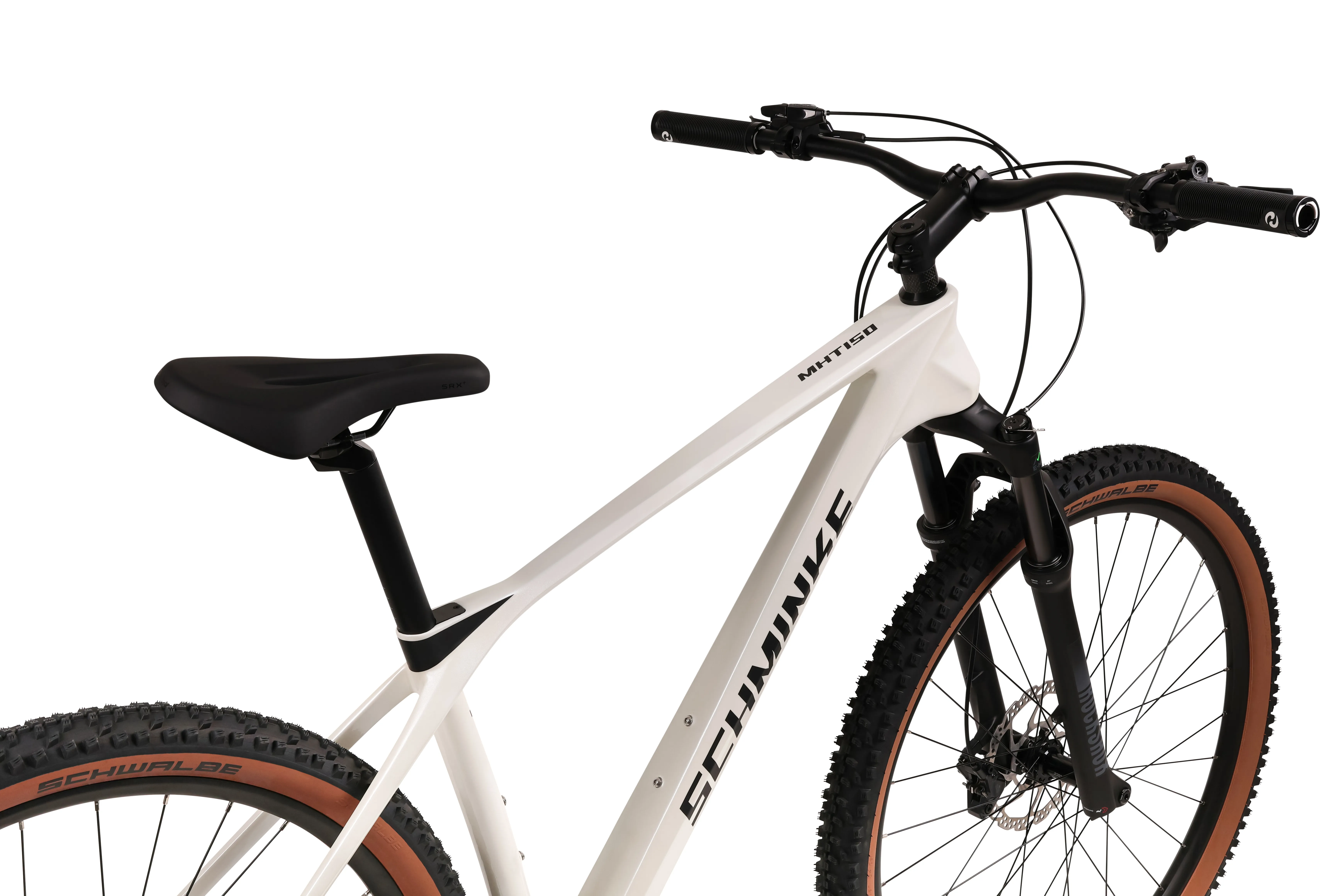 Bike SCHMINKE MHT150 29" MTB CARBON 15" DEORE 6100 1x12*Pearl-White glossy