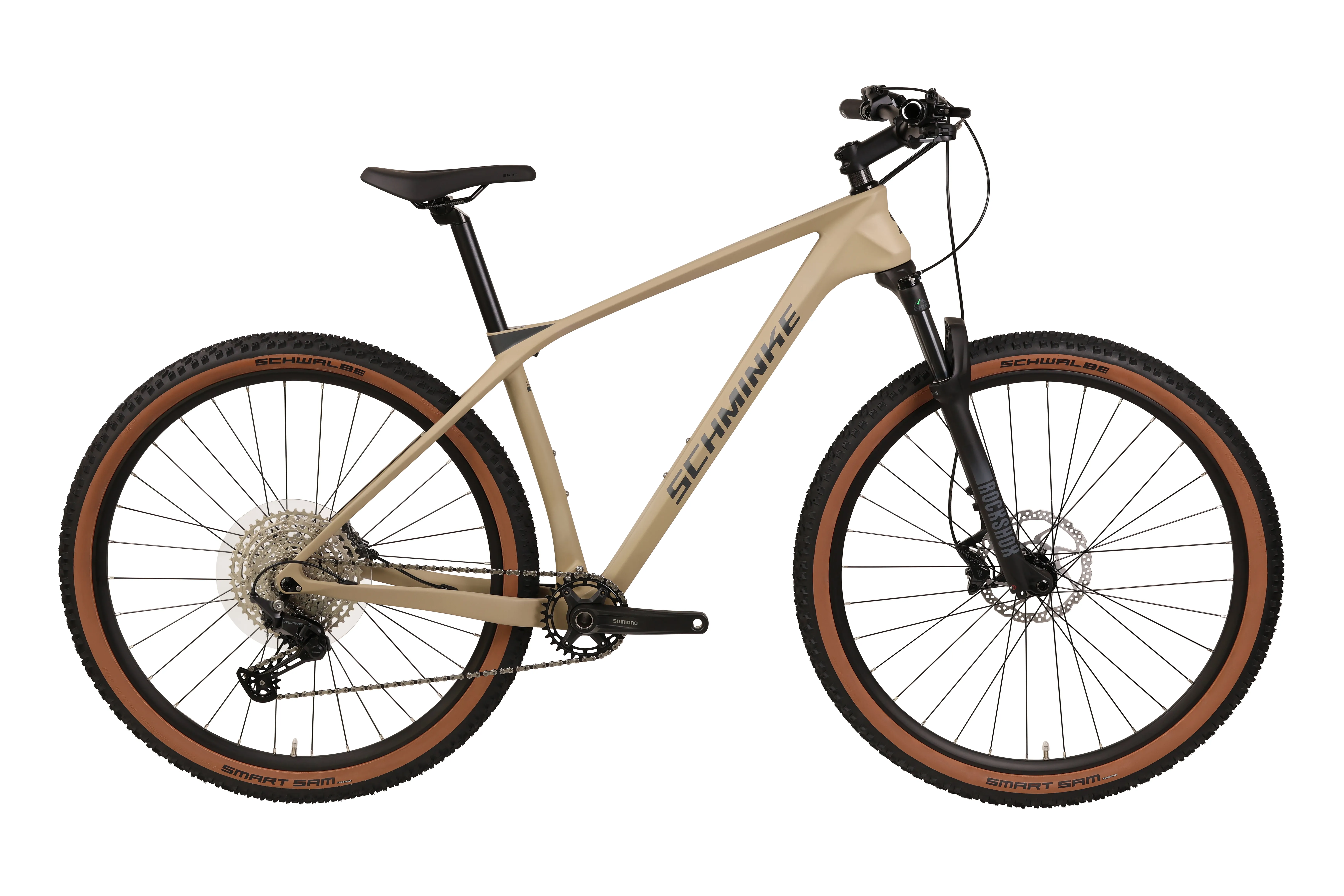 Bike SCHMINKE MHT150 29" MTB CARBON 17" DEORE 6100 1x12*Brown Matte