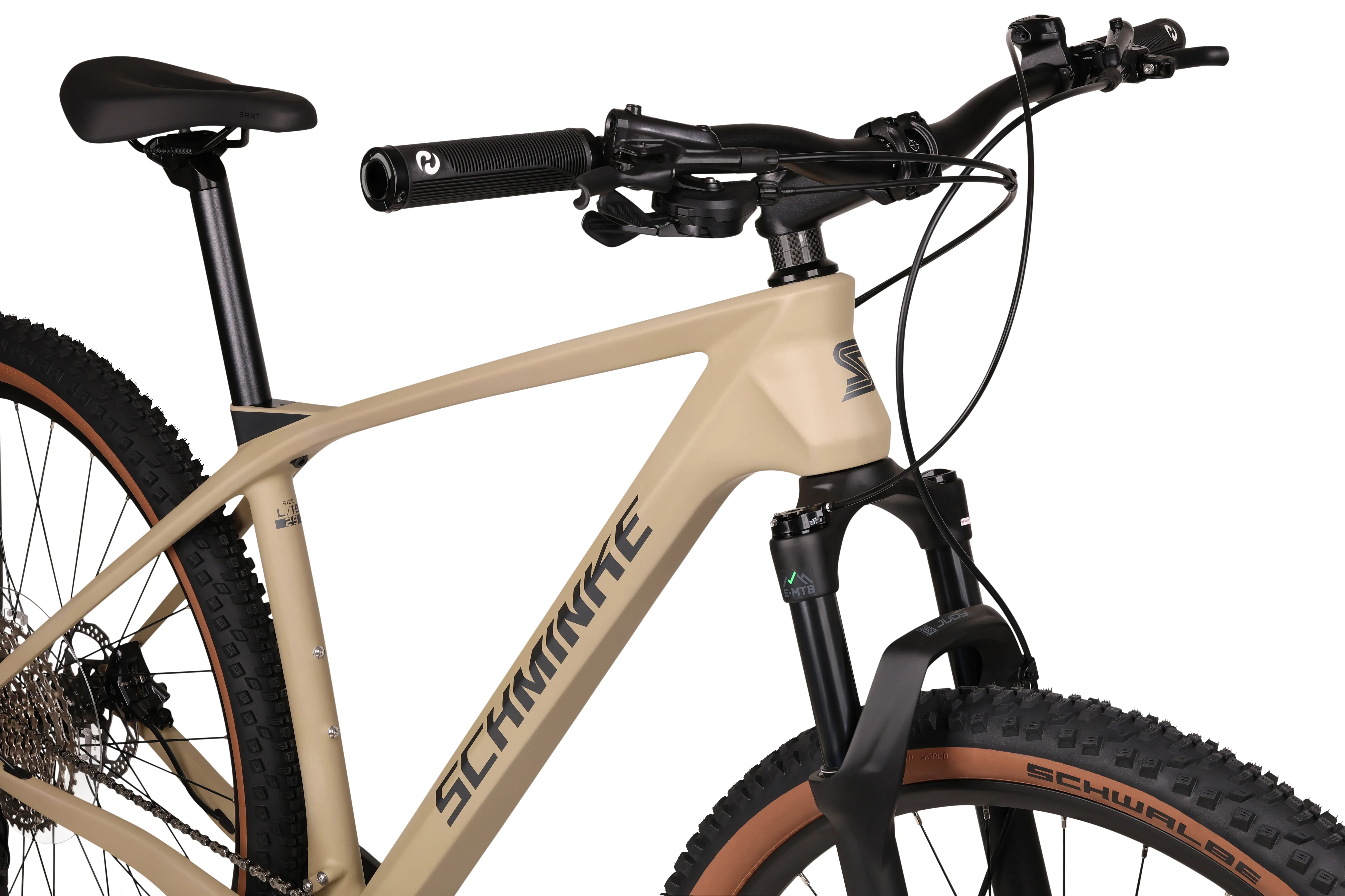 Bike SCHMINKE MHT150 29" MTB CARBON 17" DEORE 6100 1x12*Brown Matte